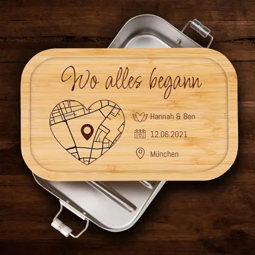 Brotzeitdose - Wo alles begann - Personalisierbar