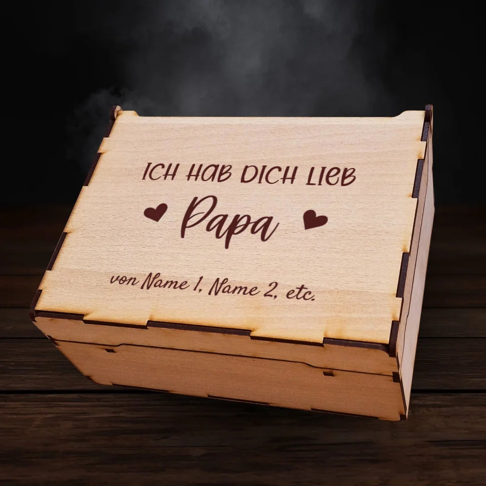 Jägermeister Geschenkbox - Ich/Wir hab(en) dich lieb Papa
