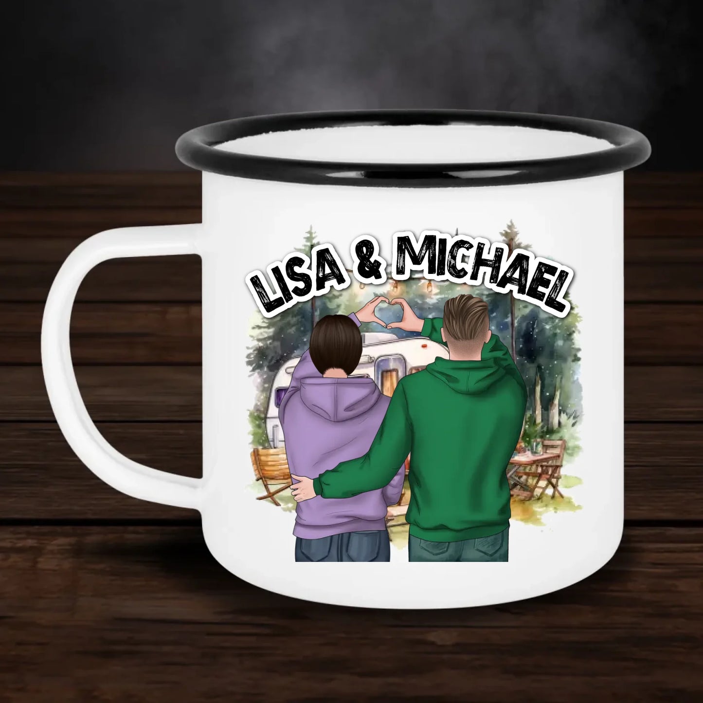 emaille-tasse-links