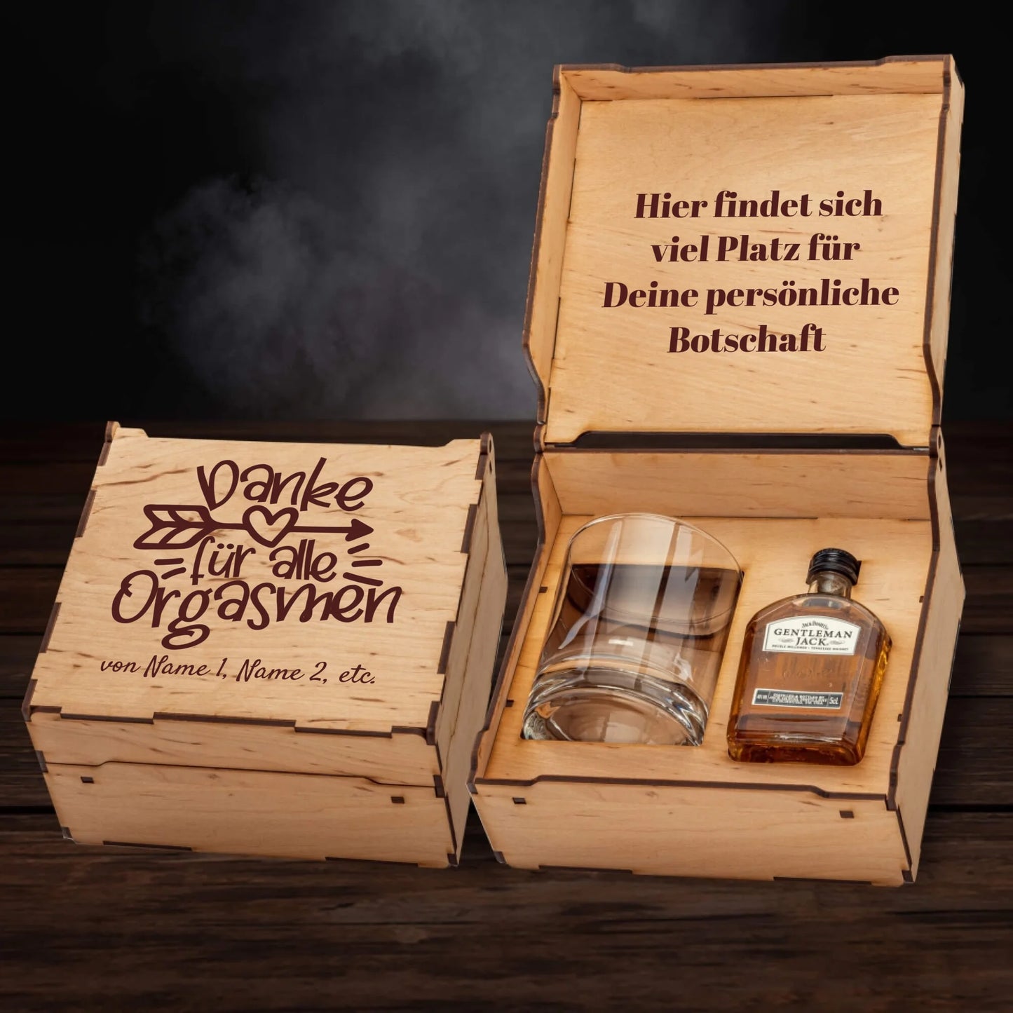 Jack Daniel´s Geschenkbox - Danke für alle Orgasmen