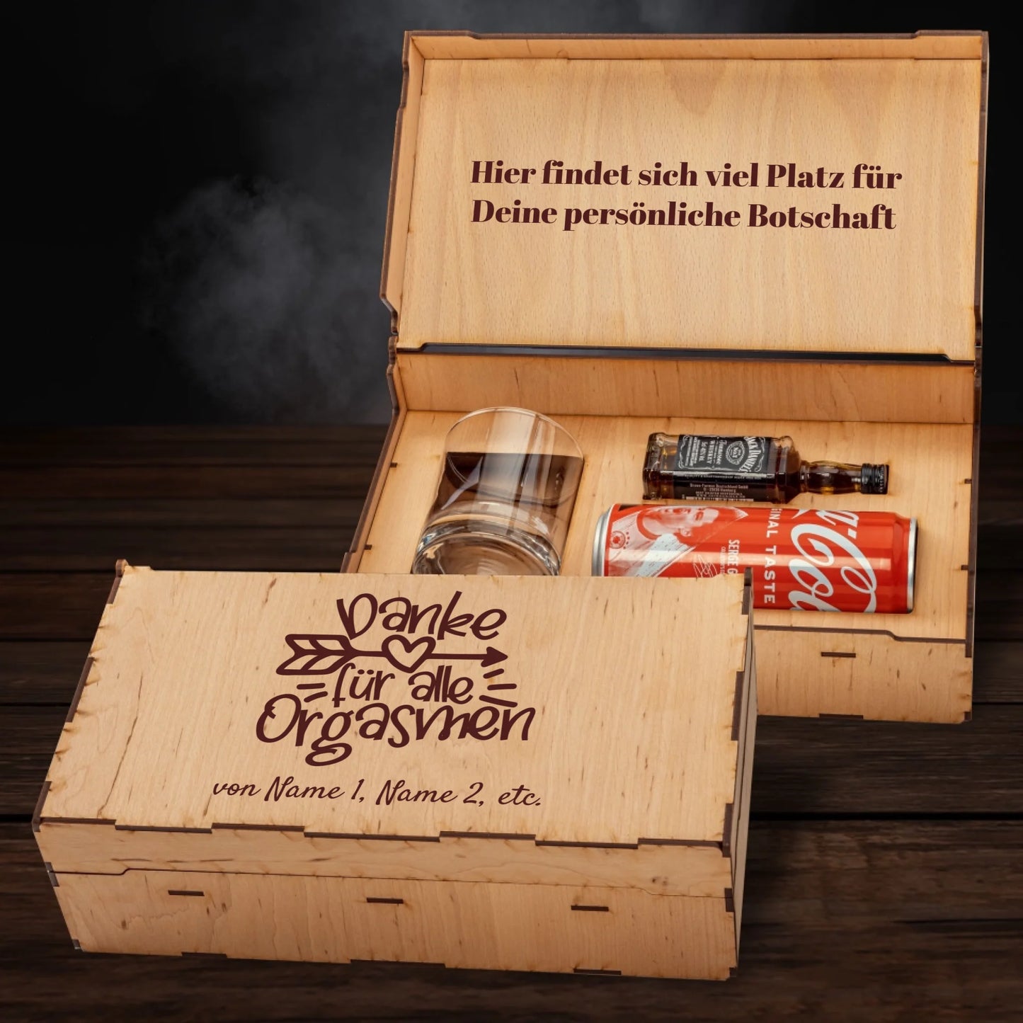 Jack Daniel´s Geschenkbox - Danke für alle Orgasmen
