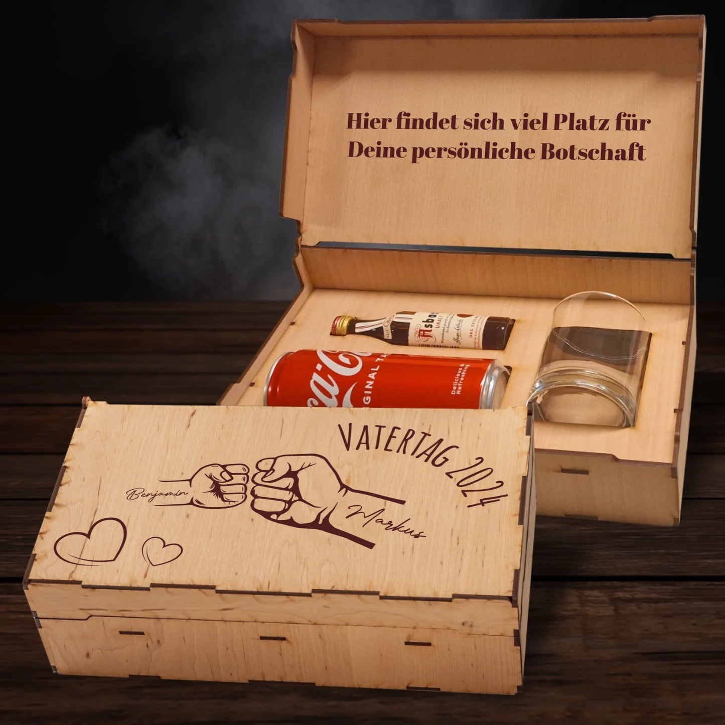 Asbach Geschenkbox - Family Fist Bump