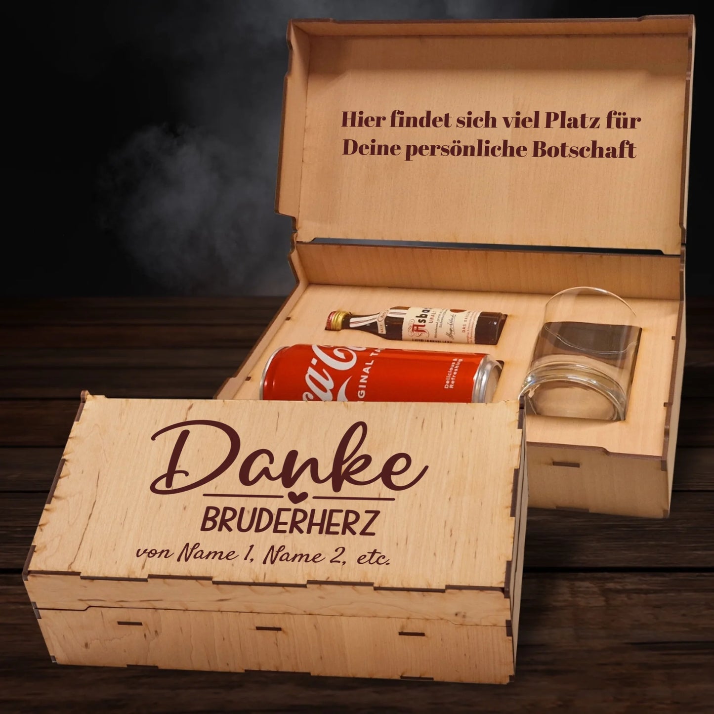 Asbach Geschenkbox - Danke Bruderherz