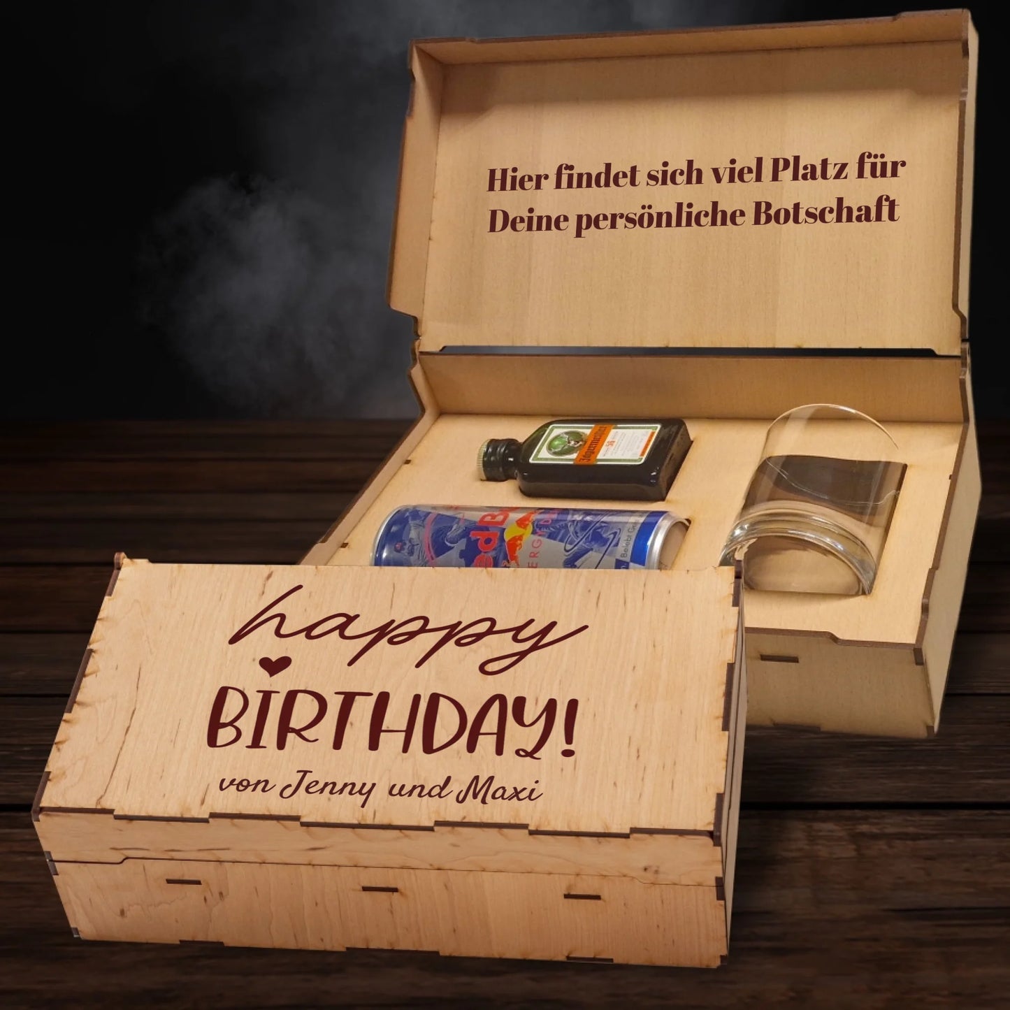Jägermeister Geschenkbox - happy Birthday!