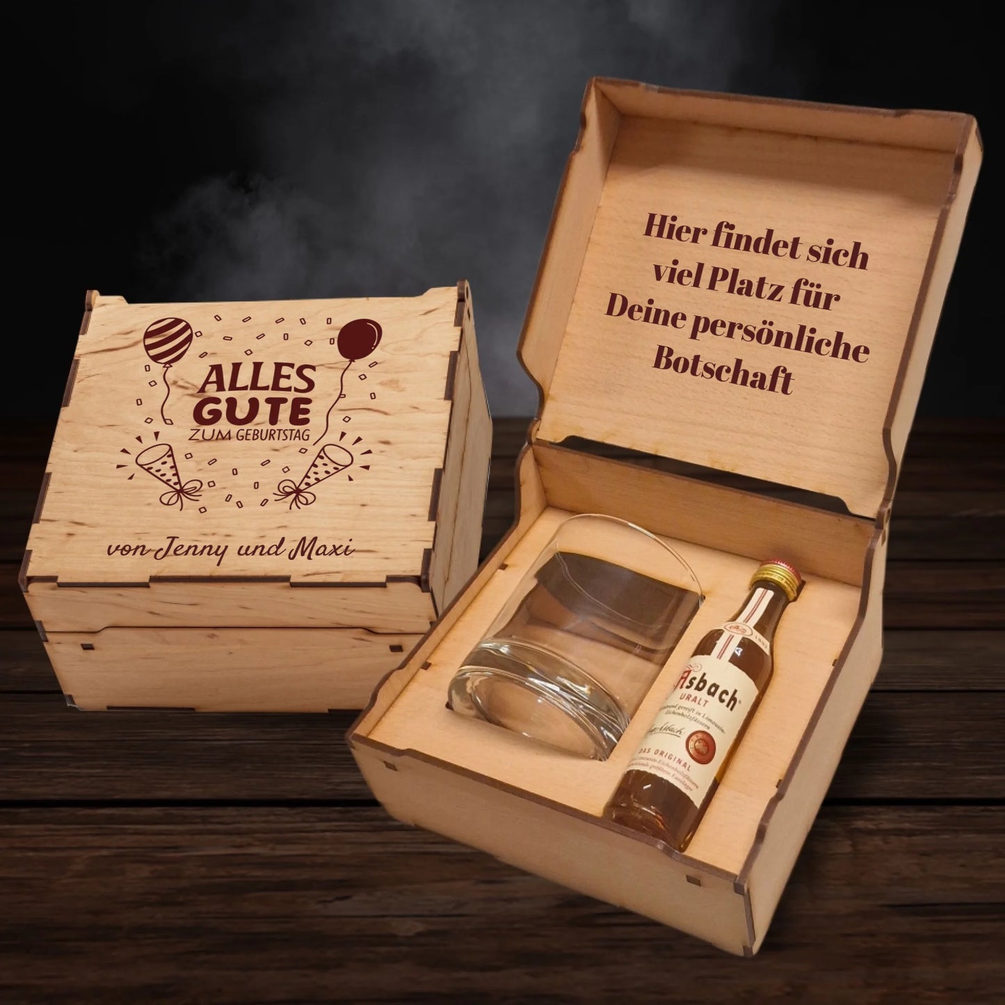 Asbach Geschenkbox - Alles Gute zum Geburtstag