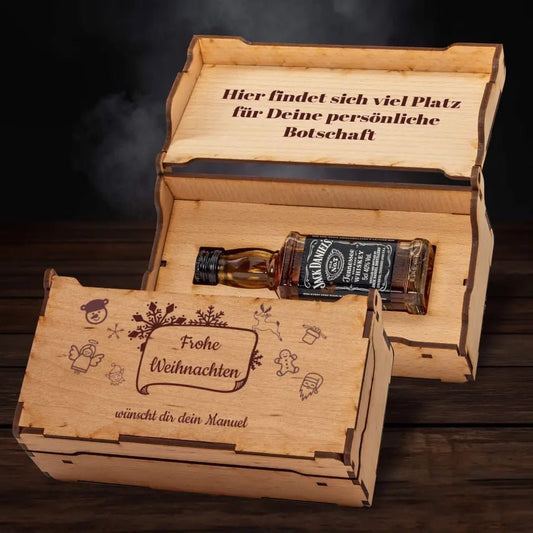 Jack Daniel´s Geschenkbox - Christmas frame - Jack Daniels Geschenkbox > Geschenk für Weihnachten - drink4friends