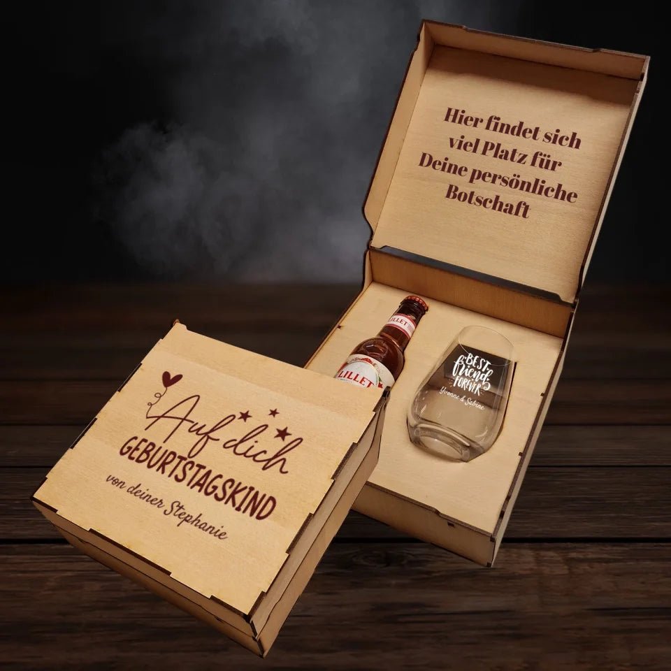 Lillet Berry Geschenkbox - Auf dich Geburtstagskind - Drink4friends - drink4friends