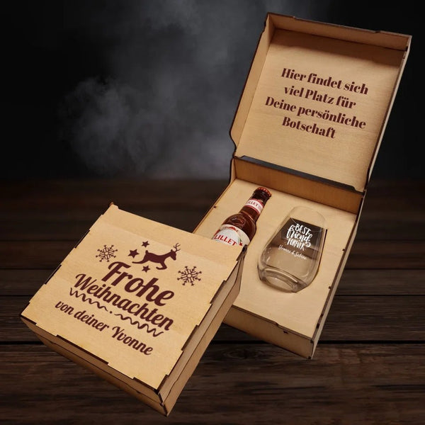 Lillet Berry Geschenkbox - Frohe Weihnachten 2 - Drink4friends - drink4friends