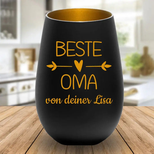 Windlicht - Beste Oma - Customizer - drink4friends
