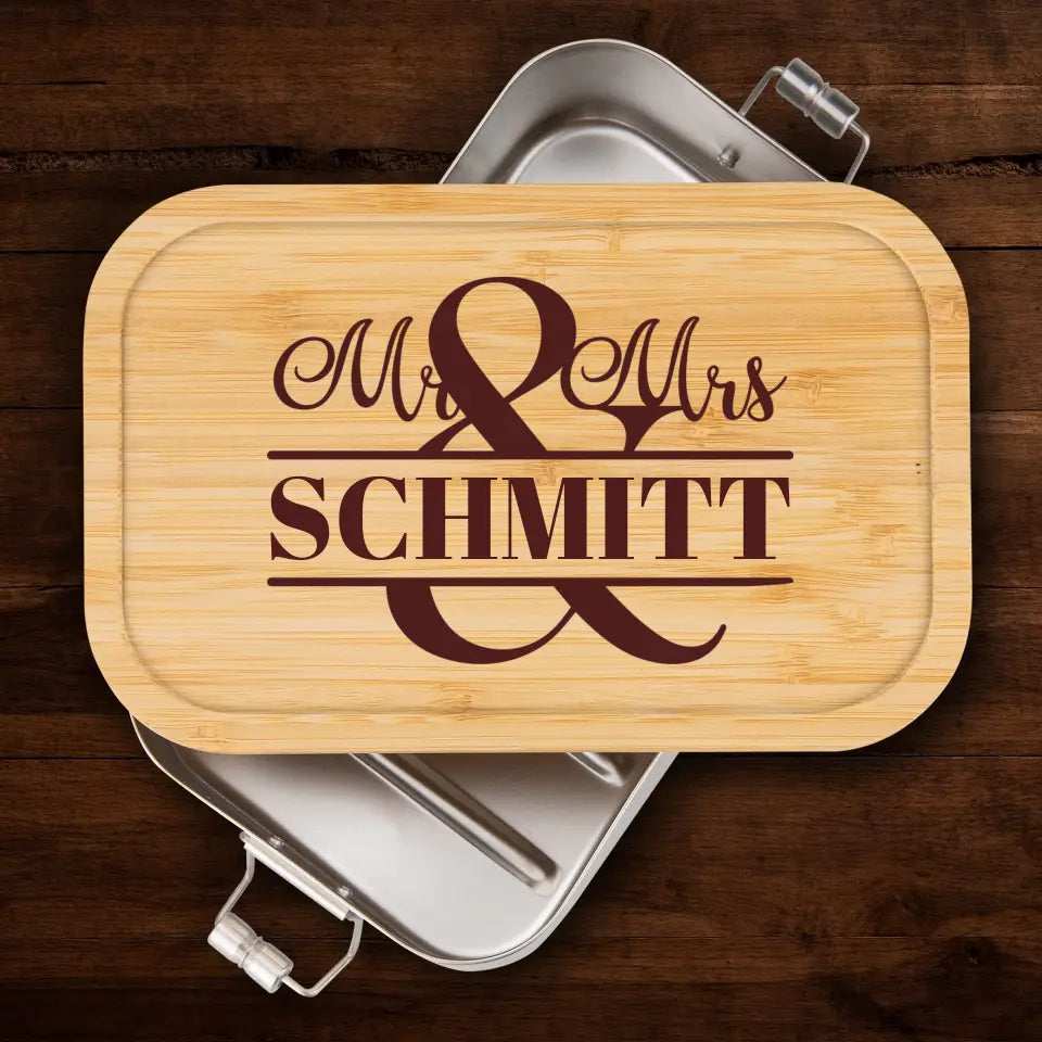 Brotzeitdose - Mr & Mrs