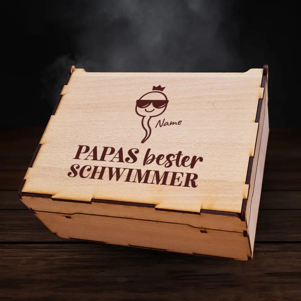 Jägermeister Geschenkbox - Papas bester Schwimmer