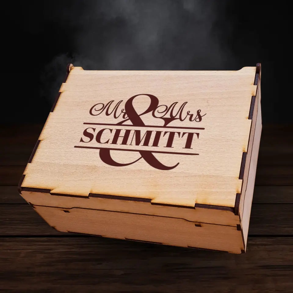 Jägermeister Geschenkbox - Mr. & Mrs.