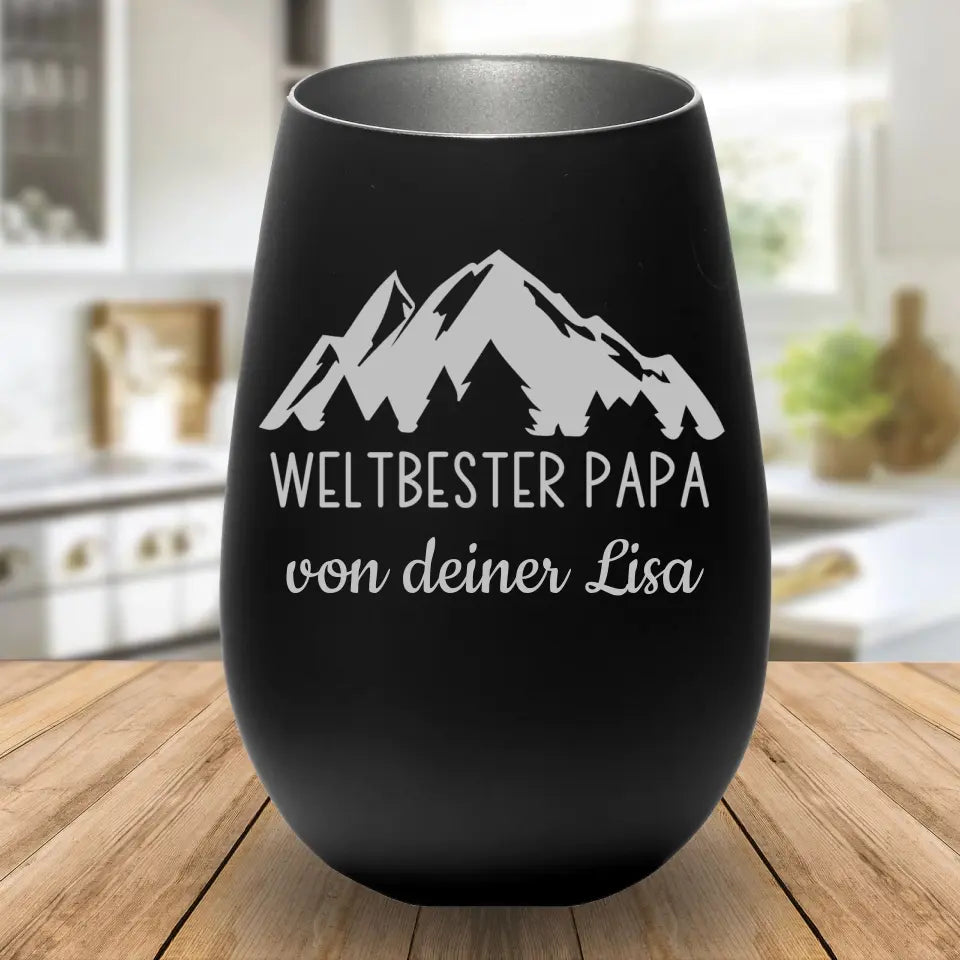 Windlicht - Weltbester Papa 3