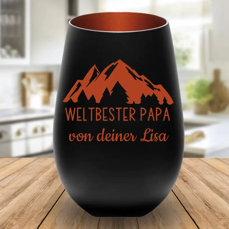 Windlicht - Weltbester Papa 3