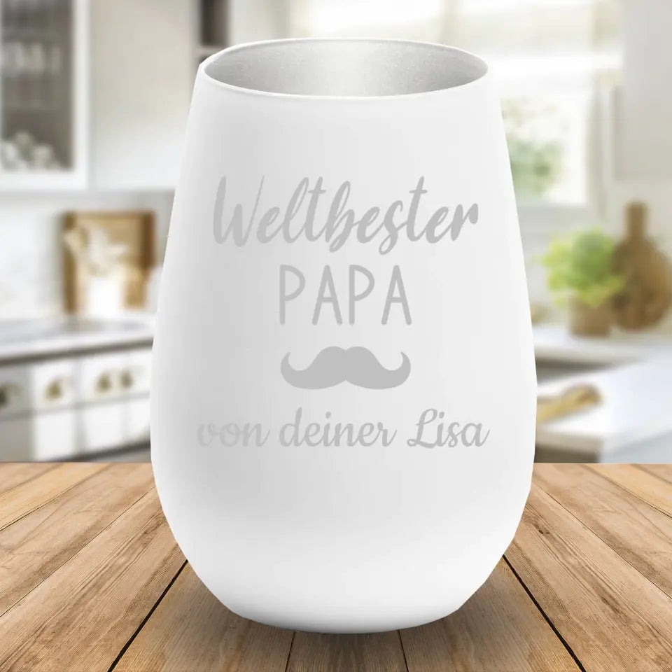 Windlicht - Weltbester Papa 4