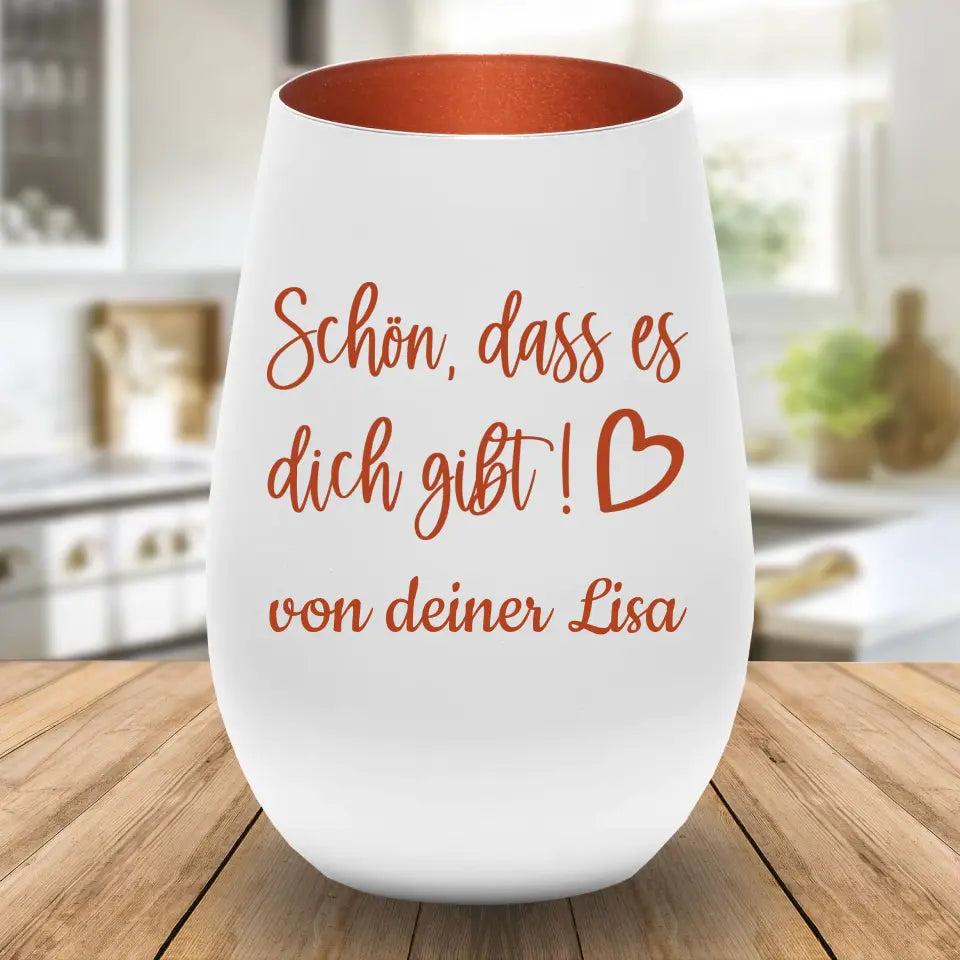 Windlicht - Schön, dass es dich gibt!