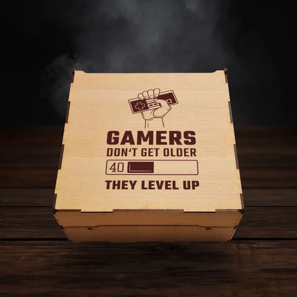 Lillet Berry Geschenkbox - Geburtstag - Gamers don´t get older