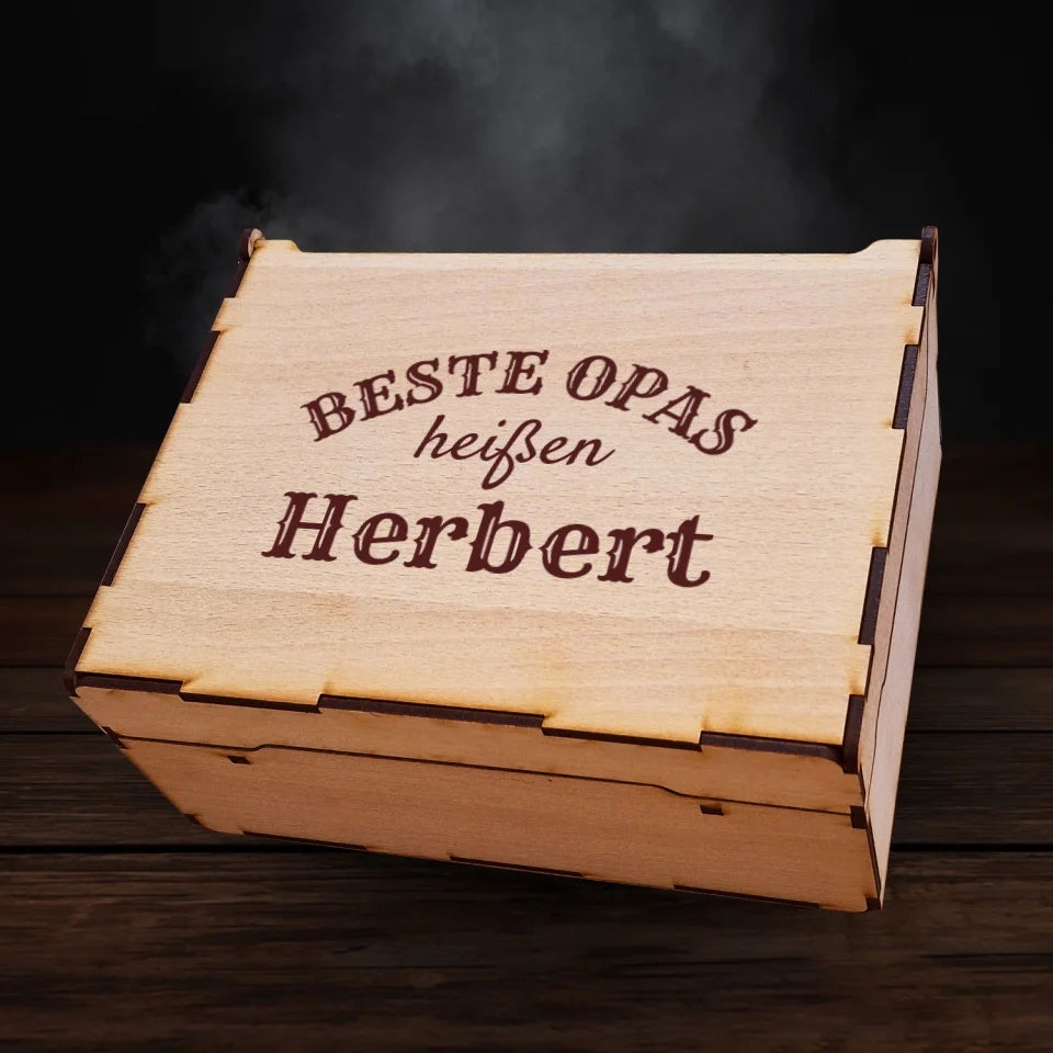 Jägermeister Geschenkbox - Beste Opas heißen...