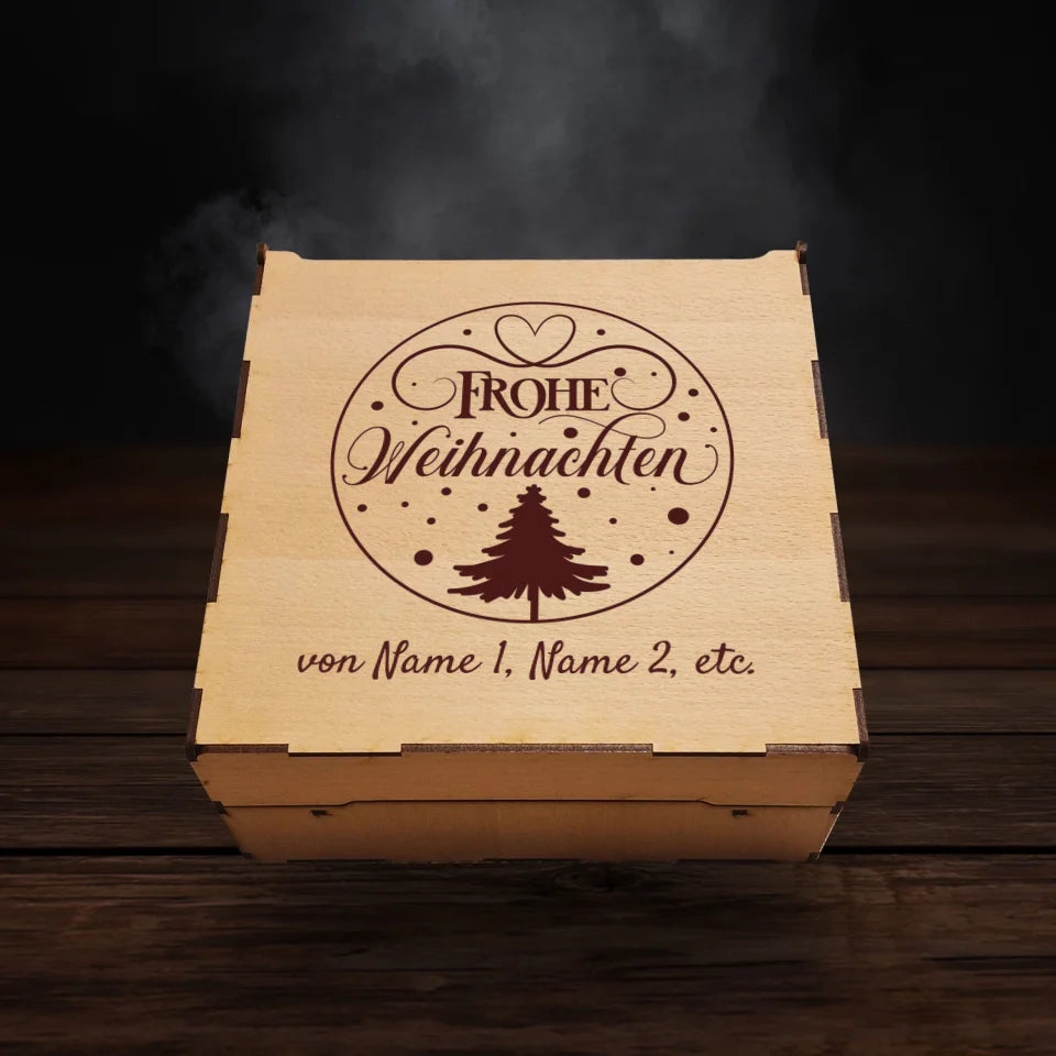 Lillet Berry Geschenkbox -  Frohe Weihnachten Ornament