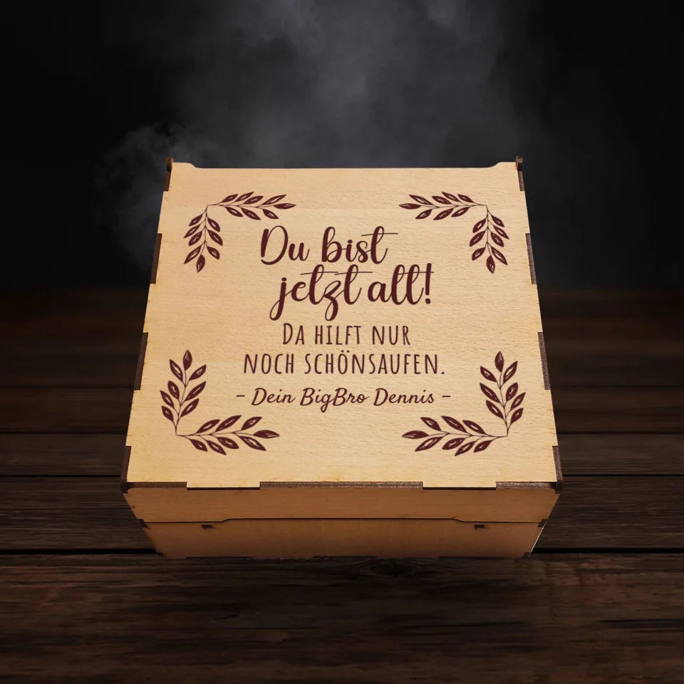 Lillet Berry Geschenkbox - Geburtstag - Du bist jetzt alt...