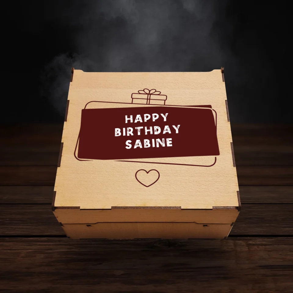 Aperol Spritz Geschenkbox - Happy Birthday Banner 2