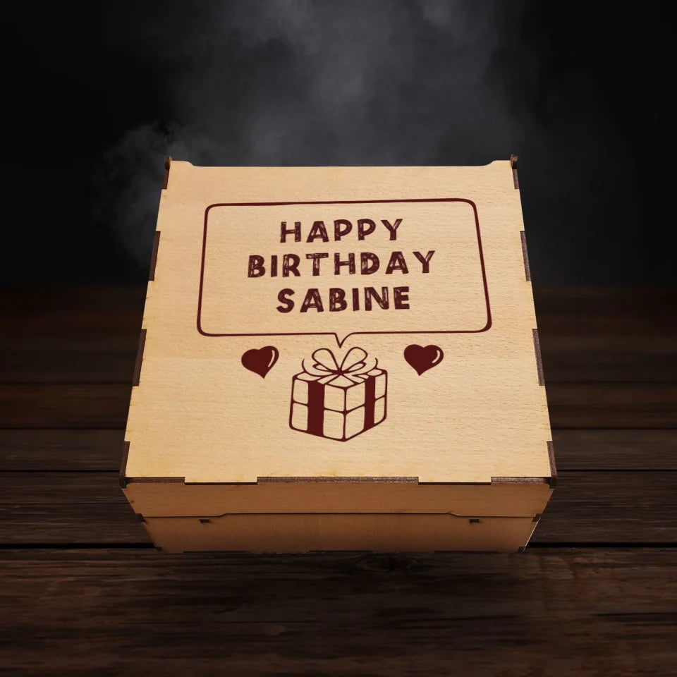 Aperol Spritz Geschenkbox - Happy Birthday Banner 3