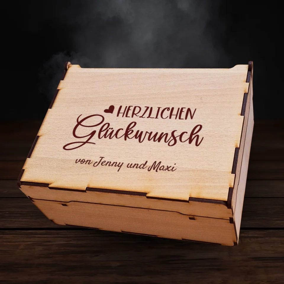 Jägermeister Geschenkbox - Herzlichen Glückwunsch