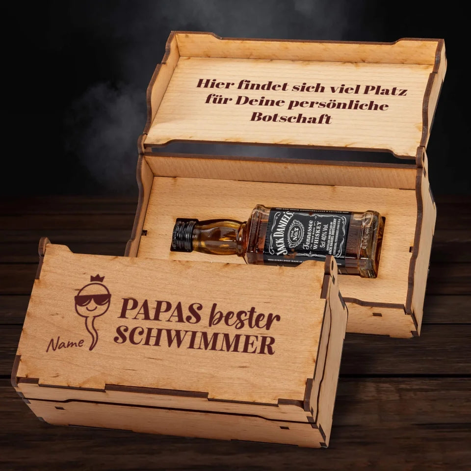 Jack Daniel´s Geschenkbox - Papas bester Schwimmer