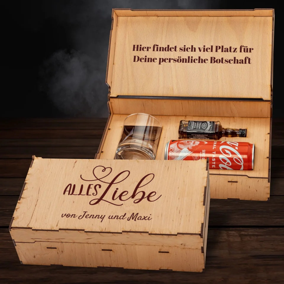 Jack Daniels Geschenkbox - Alles Liebe