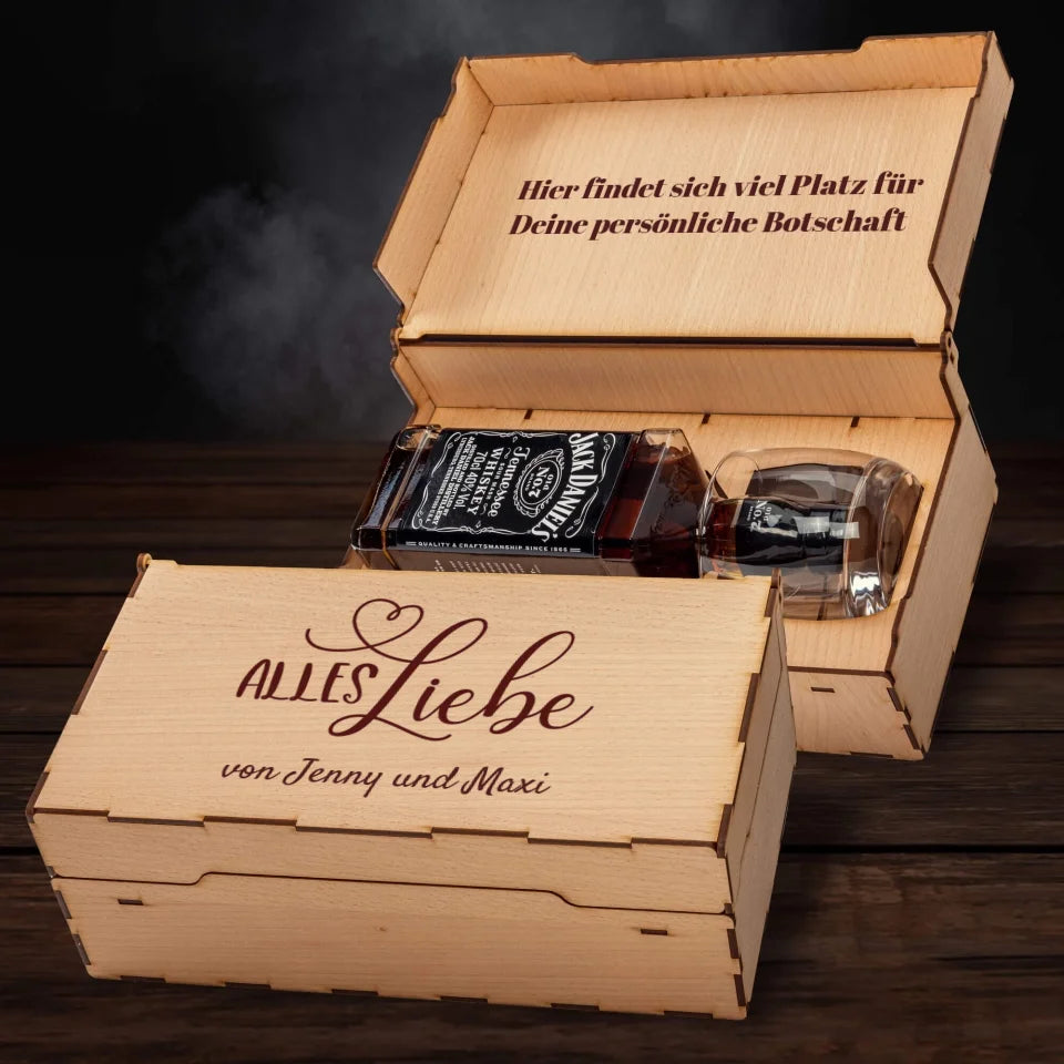 Jack Daniels Geschenkbox - Alles Liebe