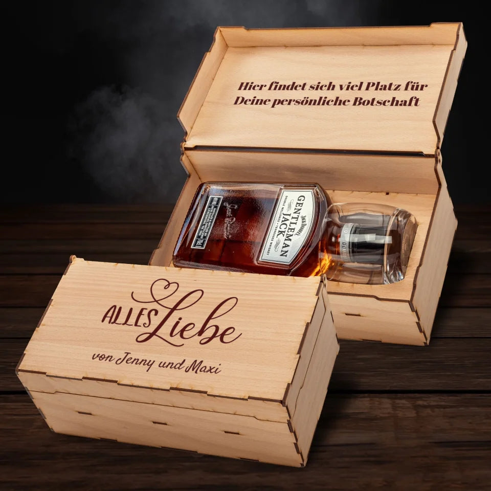 Jack Daniels Geschenkbox - Alles Liebe