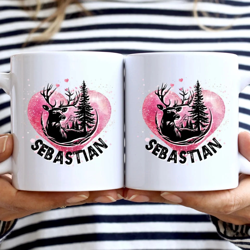 Tasse 11oz - Hirsch & Wald - beidseitig bedruckt