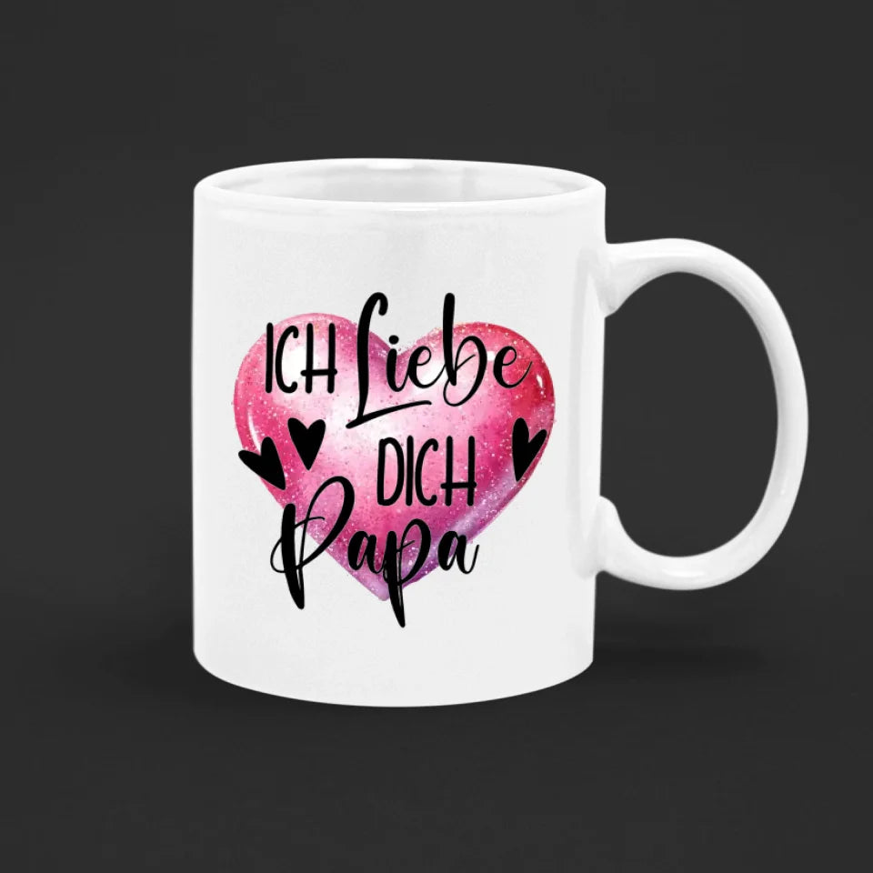Tasse 11oz - Vatertag - Muttertag - Familie mit Kind