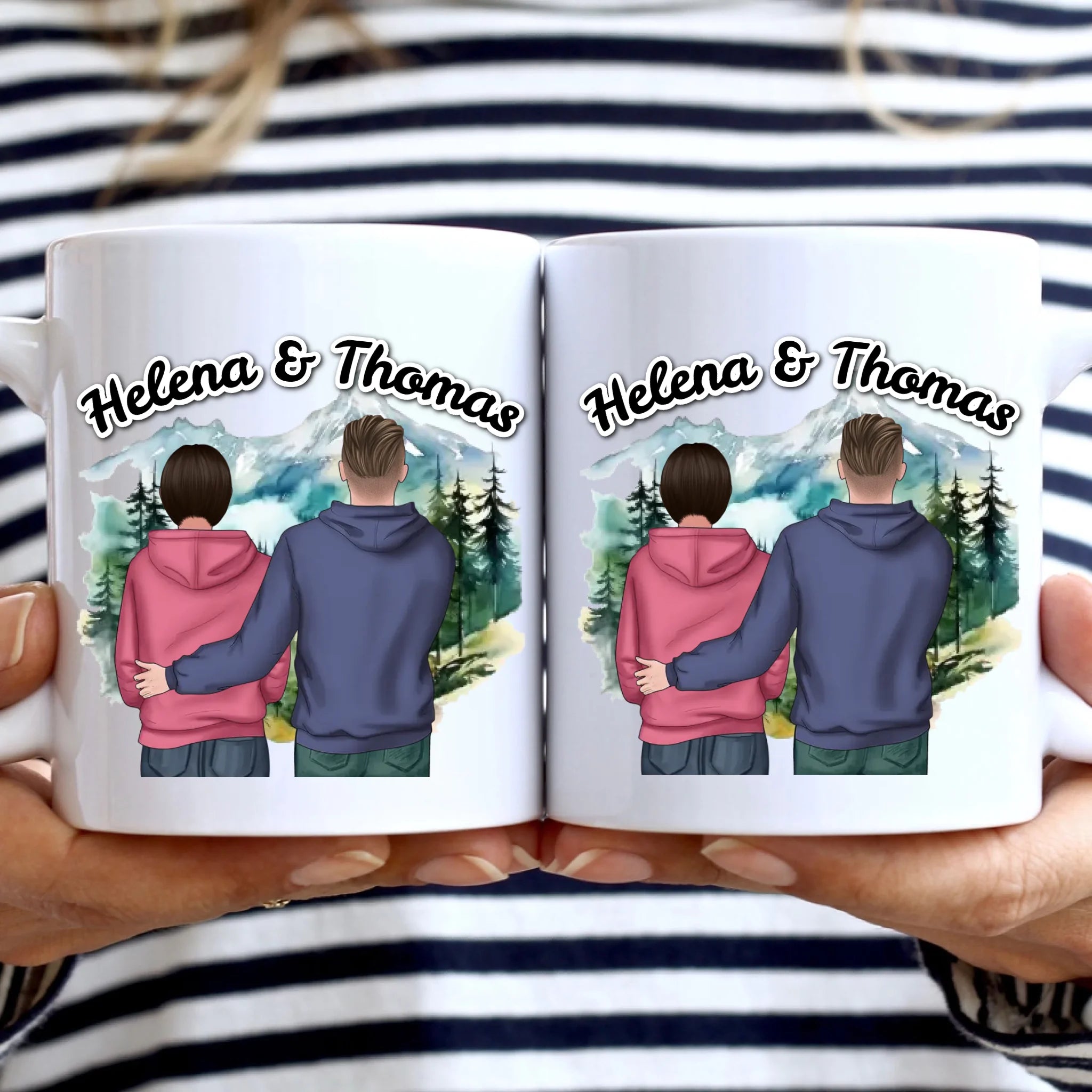 Tasse 11oz - Pärchen - beidseitig bedruckt