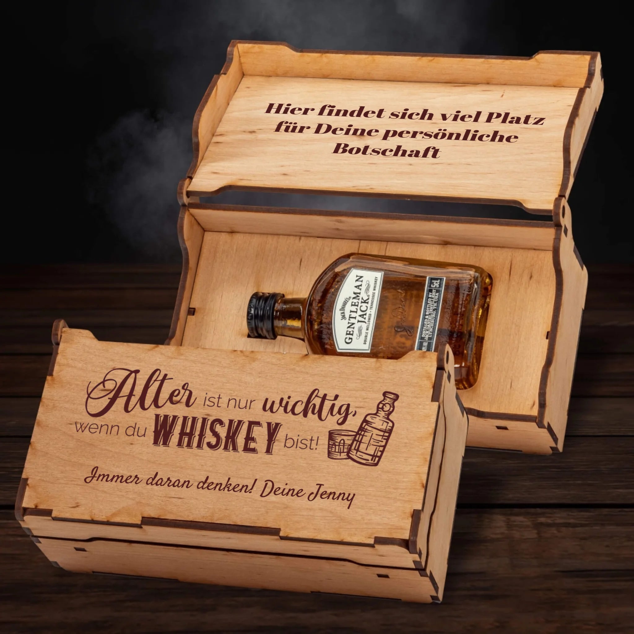 Jack Daniel´s Geschenkbox - Alter ist nur wichtig wenn du Whiskey bist.