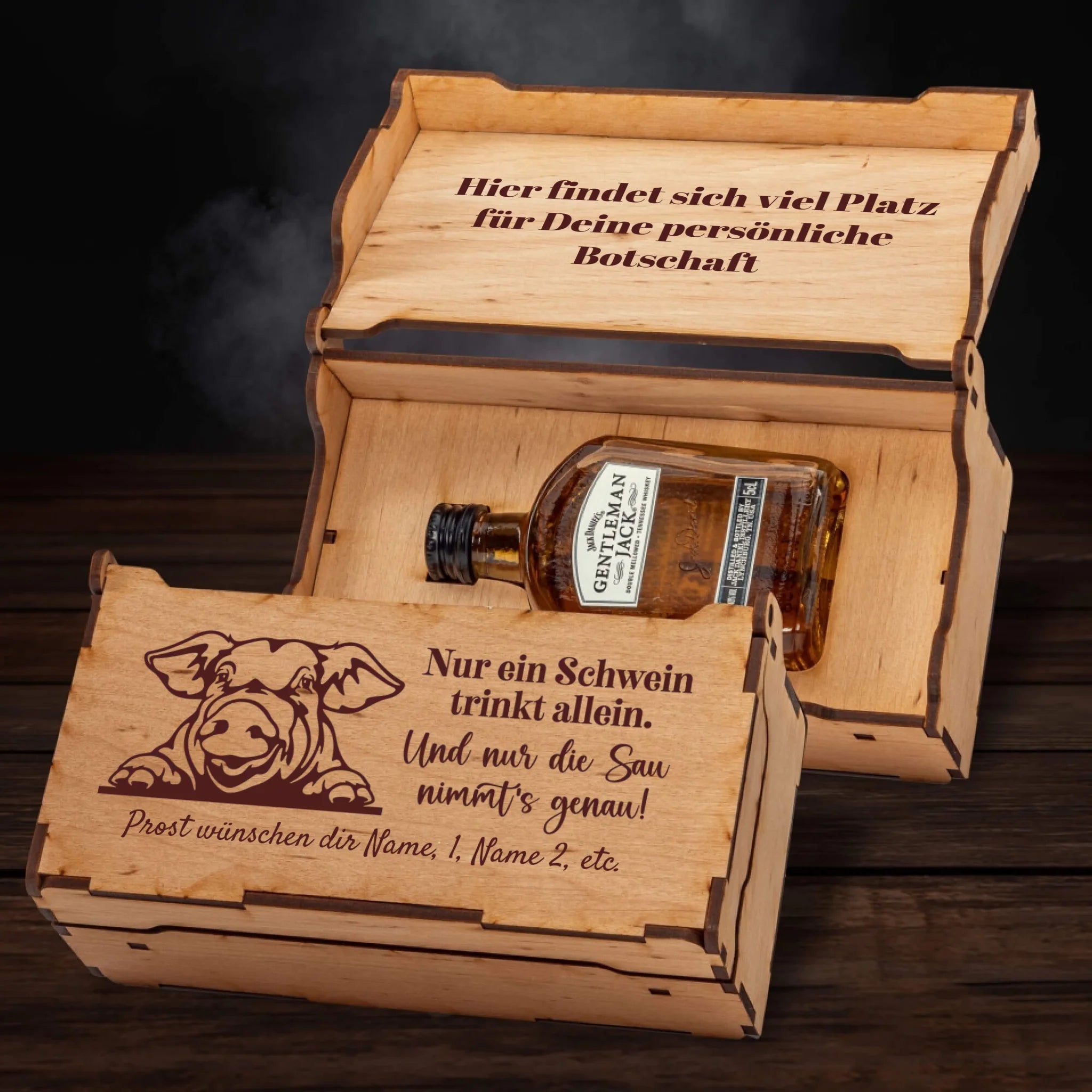 Jack Daniel´s Geschenkbox - Schwein