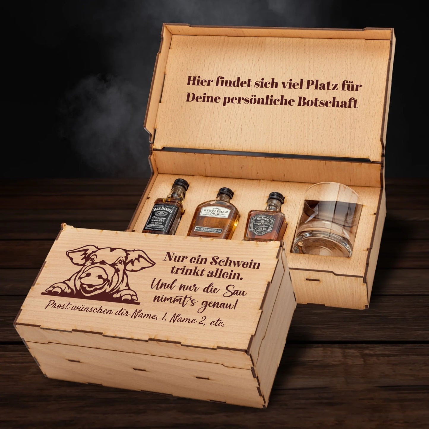Jack Daniel´s Geschenkbox - Schwein