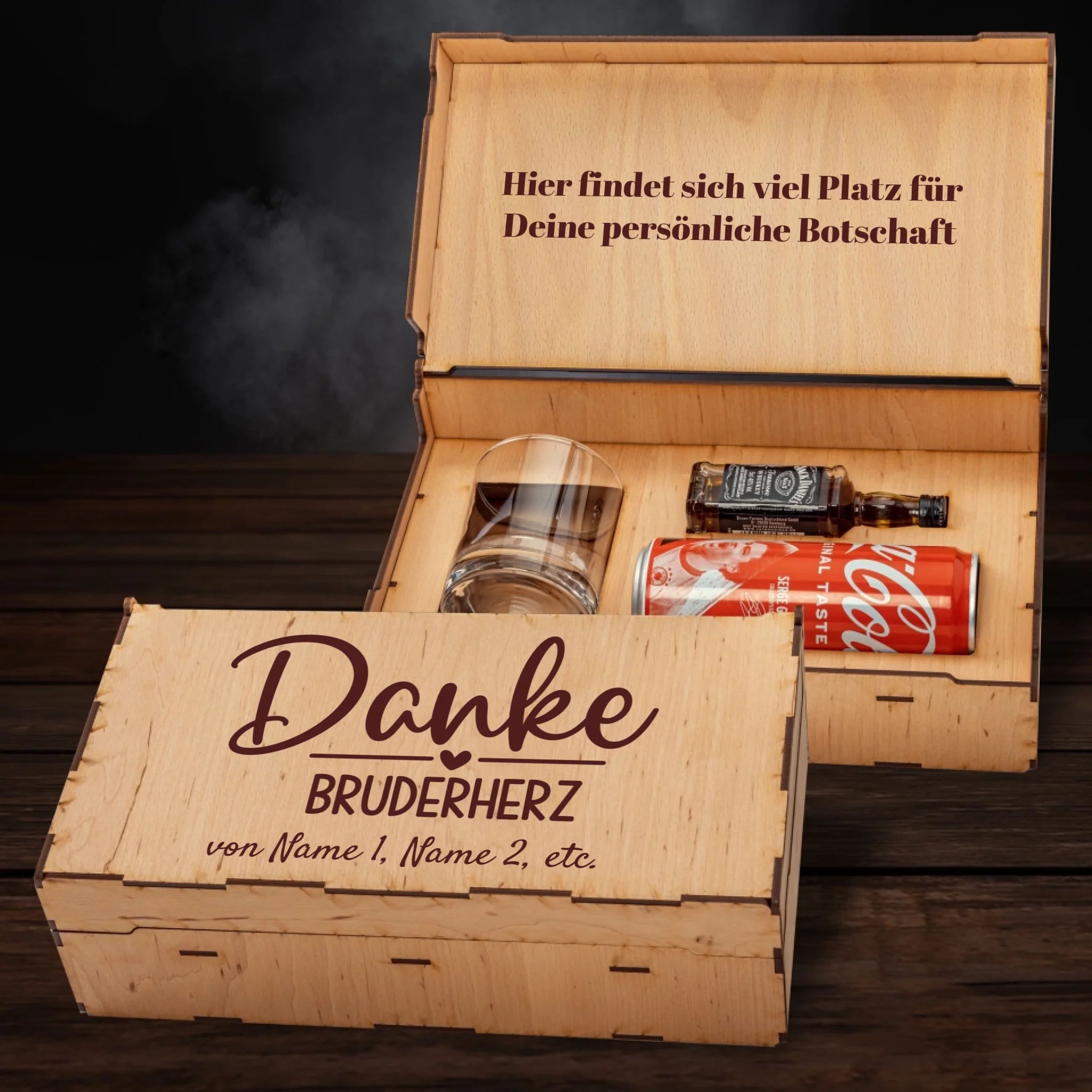 Jack Daniel´s Geschenkbox - Danke Bruderherz