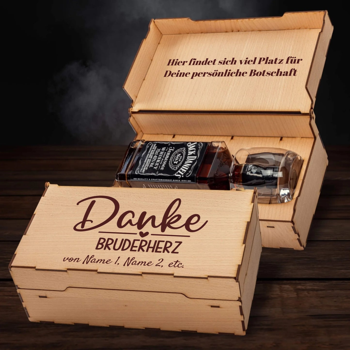 Jack Daniel´s Geschenkbox - Danke Bruderherz