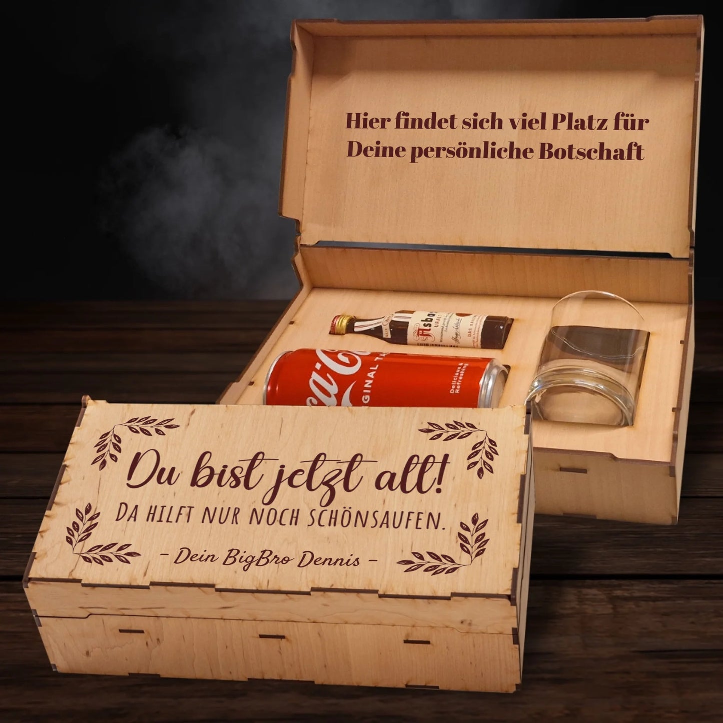 Asbach Geschenkbox - Geburtstag - Du bist jetzt alt