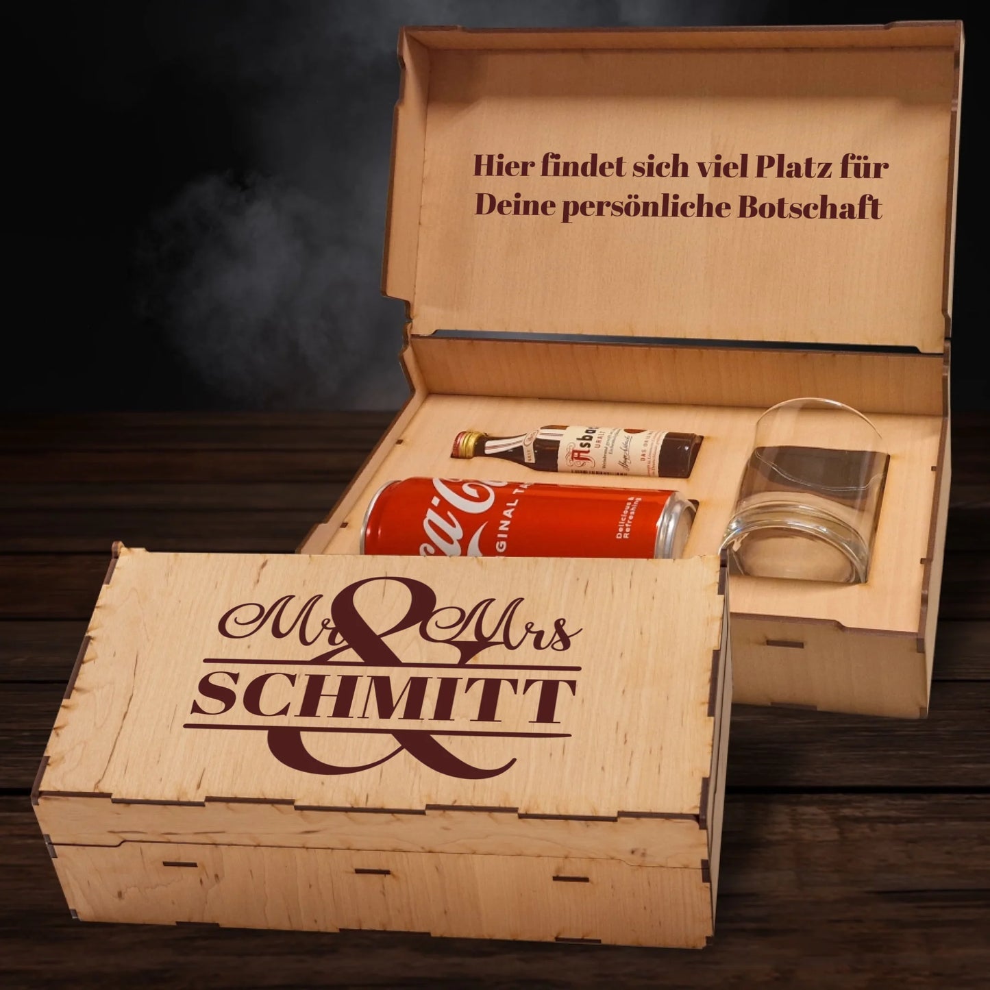 Asbach Geschenkbox - Mr. & Mrs.