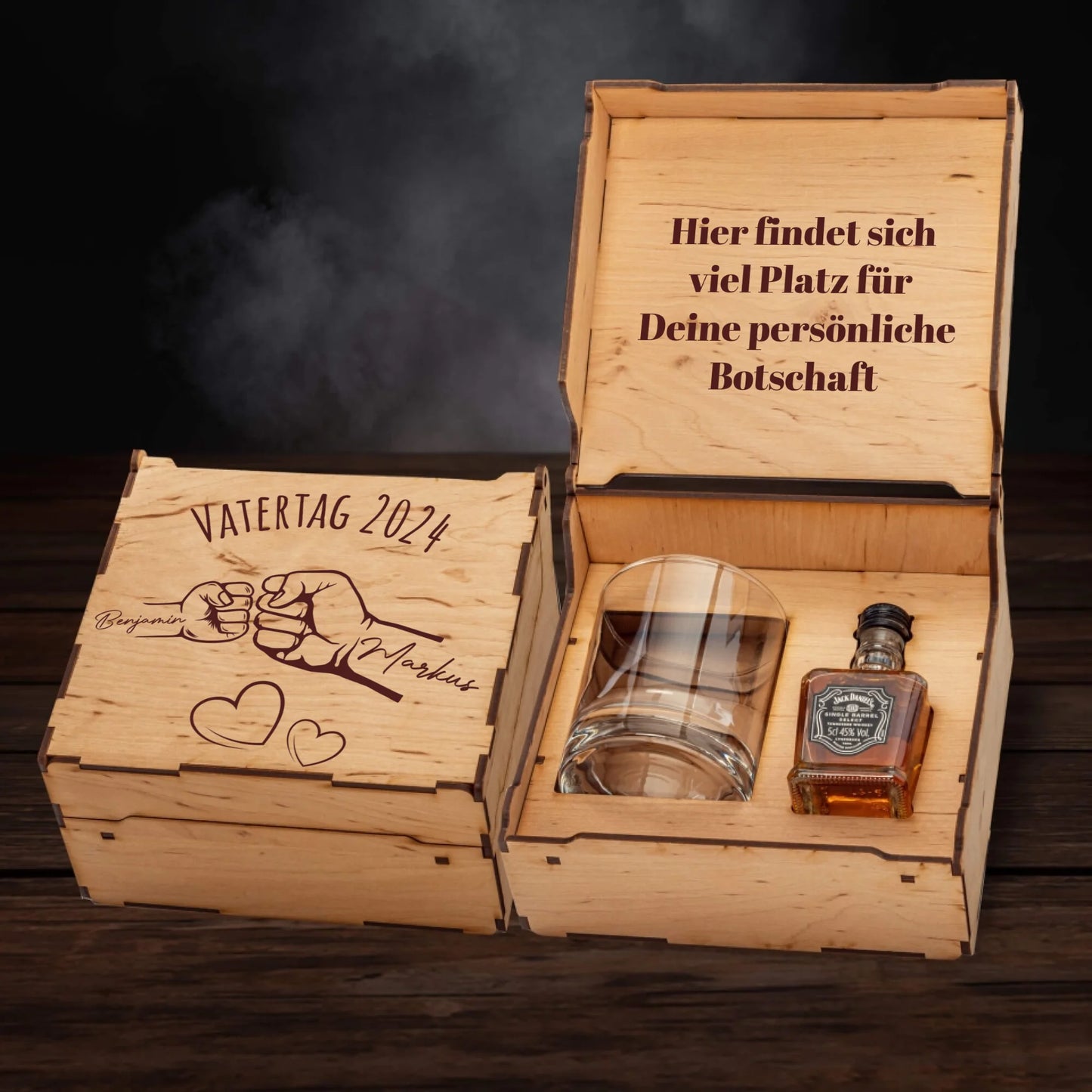 Jack Daniel´s Geschenkbox - Family Fist Bump