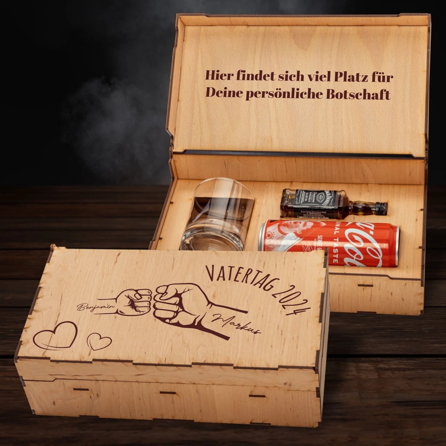 Jack Daniel´s Geschenkbox - Family Fist Bump
