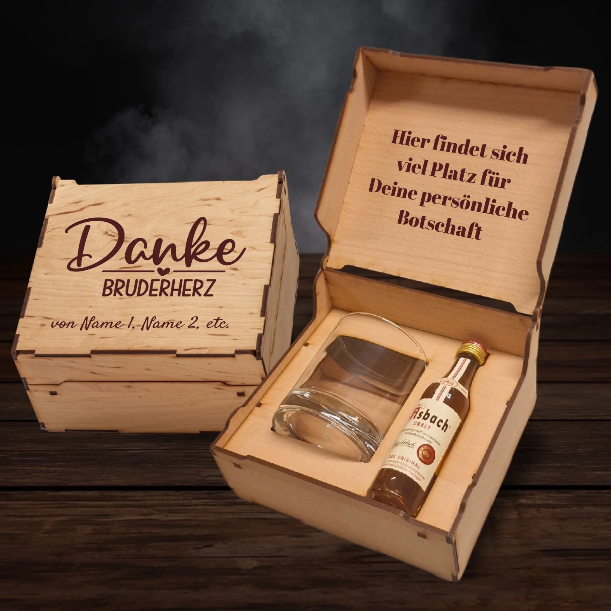 Asbach Geschenkbox - Danke Bruderherz