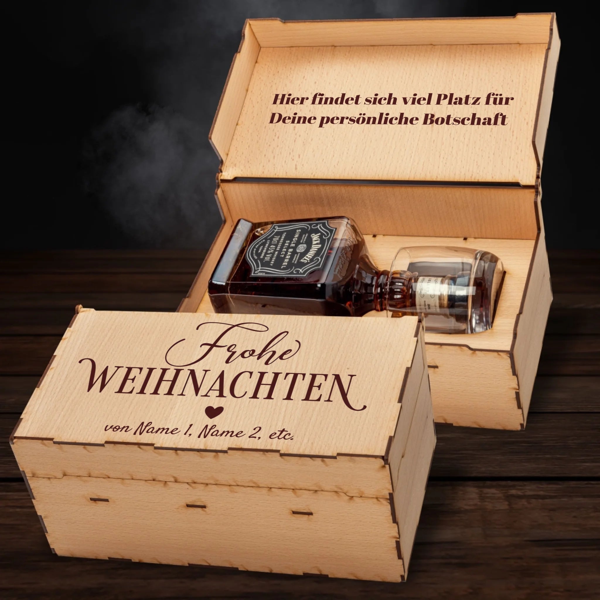 Jack Daniel´s Geschenkbox - Frohe Weihnachten Traditional