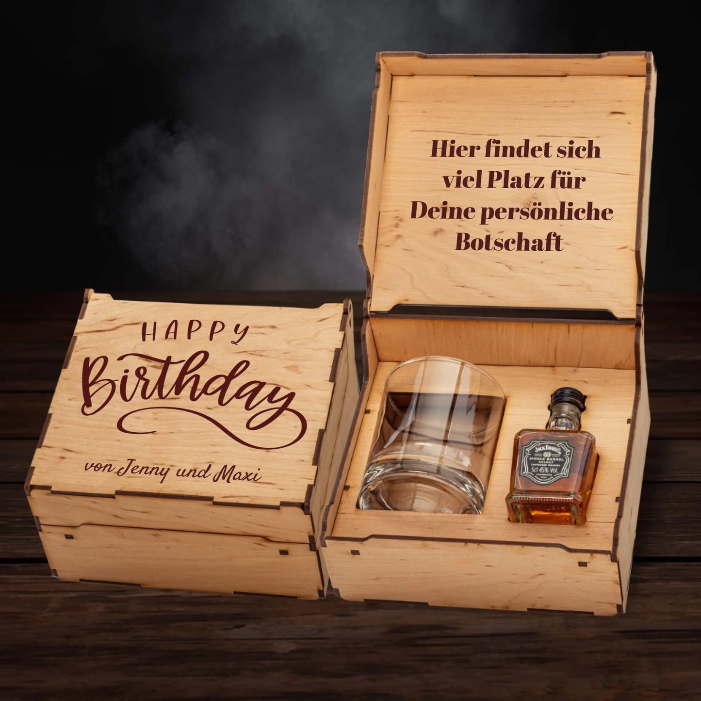 Jack Daniels Geschenkbox - Happy Birthday