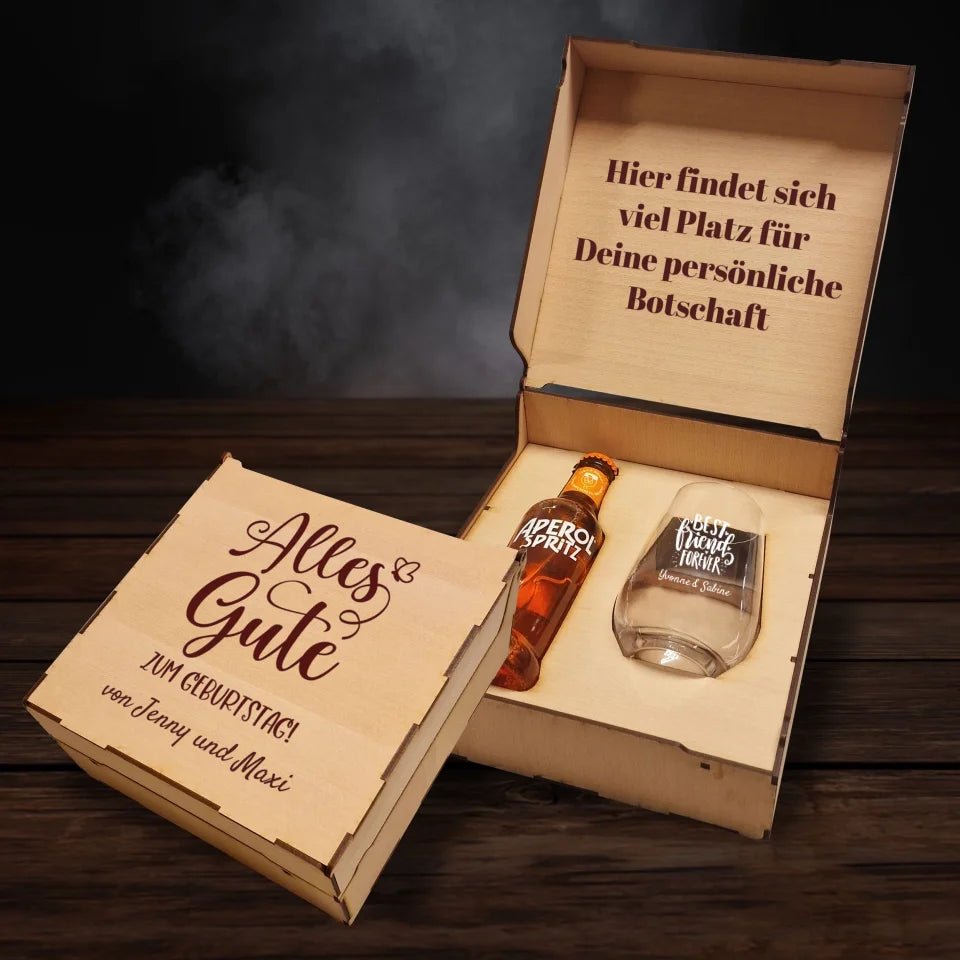 Aperol Spritz Geschenkbox - Alles Gute zum Geburtstag - Drink4friends - drink4friends