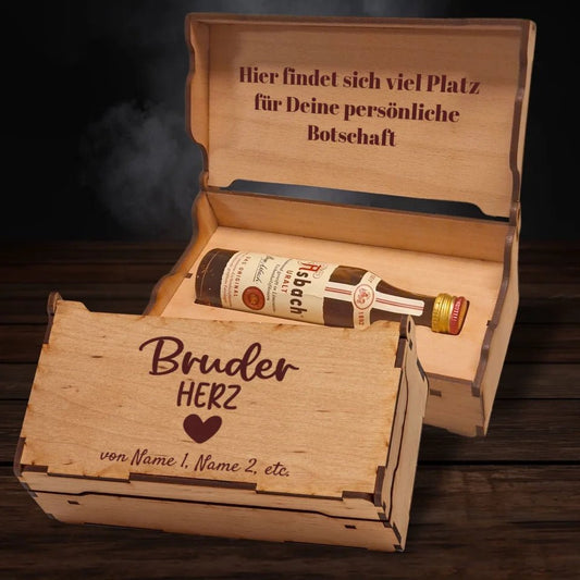 Asbach Geschenkbox - Bruderherz - Customizer - drink4friends