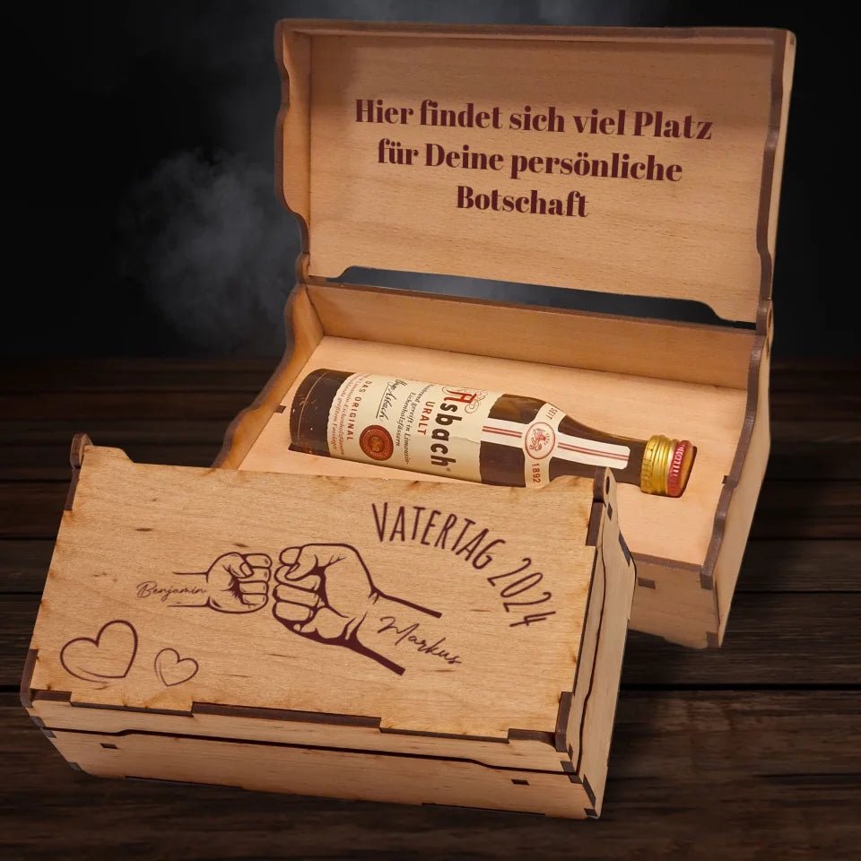 Asbach Geschenkbox - Family Fist Bump - Customizer - drink4friends