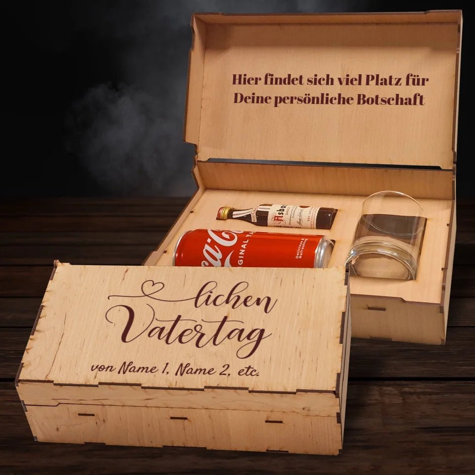 Asbach Geschenkbox - Herzlichen Vatertag 2 - Customizer - drink4friends